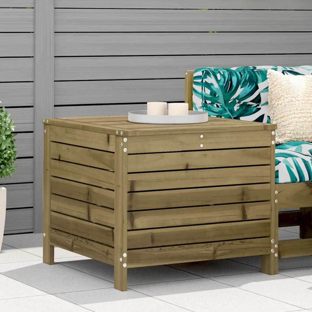 Garden Stool 62 x 63.5 x 53.5 cm Pressure Treated Pine Wood