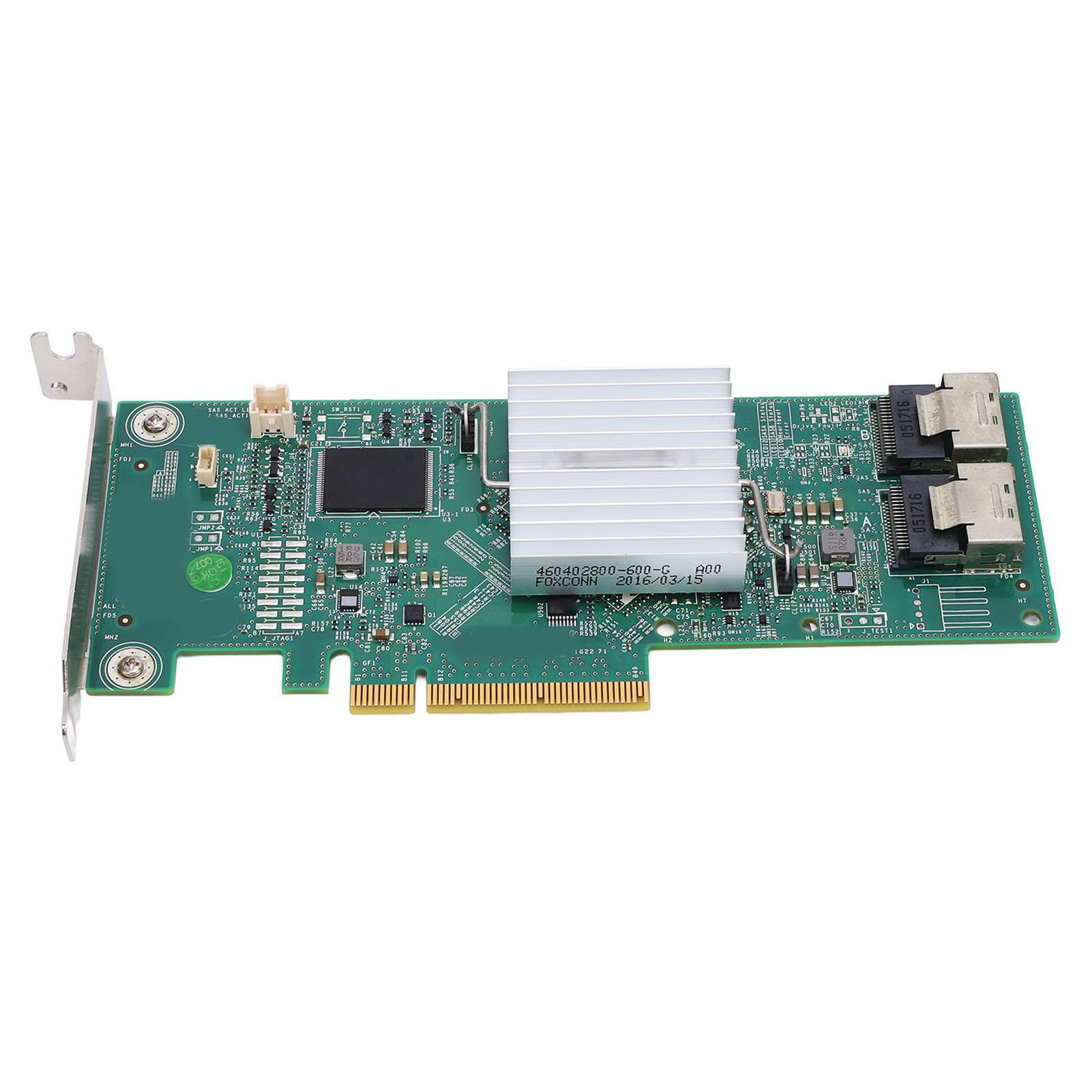 

H310 IT Mode Карта Масиву PCI‑Ex8 4GbS Подвійна SFF8087 8 SAS Сумісна RAID 0 1 5 10 Зберігання
