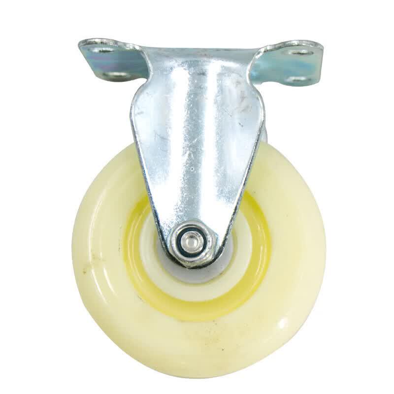 Haisidick Heavy-Duty Nylon Fixed Caster Wheel