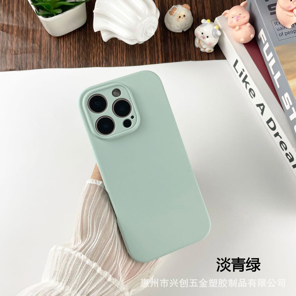 Liquid Silicone Apple 11 Mobile Phone Case Iphone11promax/11/11 All-inclusive Anti-drop Skin Feeling Protective Case