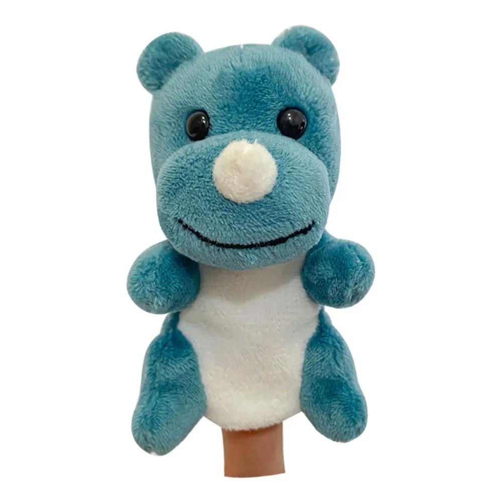 Role Play Finger Puppets Stuffed Doll Storytelling Animal Hand Puppets Kawaii 9cm Puppets Plush Toy Kids Toddlers