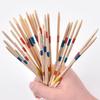 Nostalgische Bunte Holz-Pick-Up-Sticks Lernspiel für Grundschüler