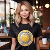 Antique Golden Coin T-Shirt Medallion Shirt Gold Medal Tee Gift for Mama Mom Granny Grandma Mother Grandmother Gran Nana Sister Aunt Women