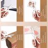 Stainless Steel Household Scissors Large Loop Handle Paper Scissors  Office Accessories
