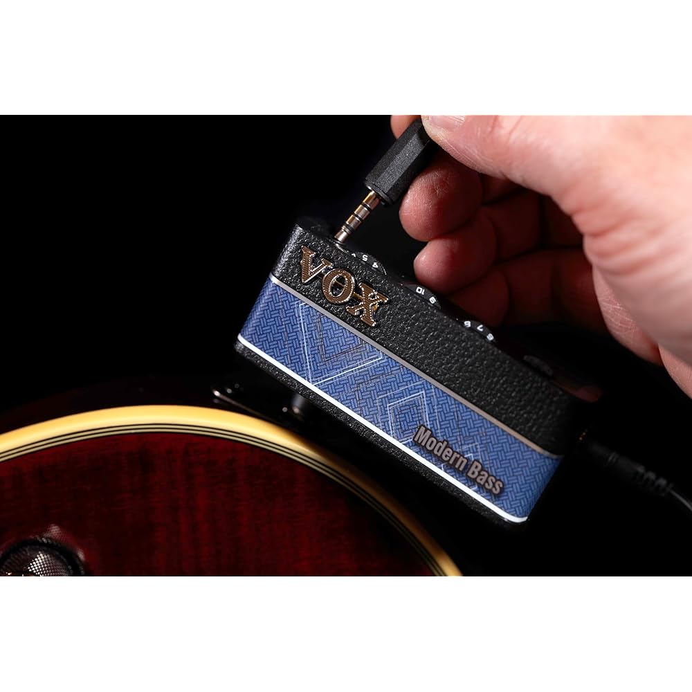 Vox Headphone Bass Amp Amplifier AmPlug 3 Modern Bass No Cables Needed, Plug Directly Into Your G...