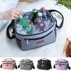 Insulated Lunch Box Leakproof Reusable Soft Cooler Portable Cooling Crossbody Bags Food Storage Shoulder Bag Picnic Handbags