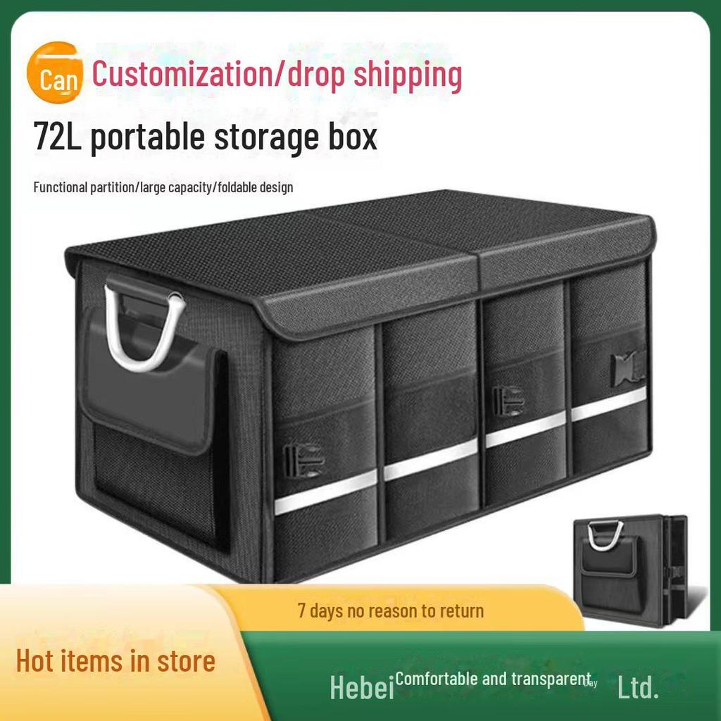 Foldable Car Trunk Storage Organizer