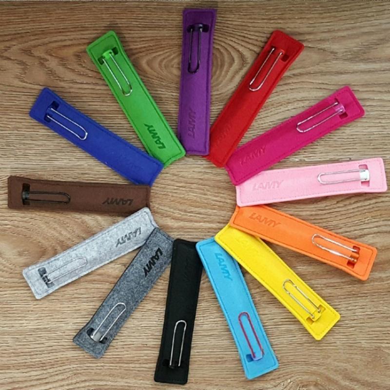 2pcs Felt Pen Bag Mini Fountain Pen Sleeve fashion Stationery Pencil Pouch Gift