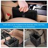 Foldable Car Trash Can, Waterproof Large Capacity Automotive Hanging Trash Bin, Leakproof Auto Garbage Bag Storage Container for All Vehicles,
