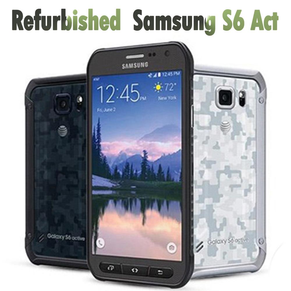 95% ny Refurbished Samsung Original Samsung Galaxy S6 active G890A 4G 16MP 3GB RAM 32GB ROM Mobiltelefon
