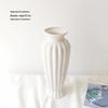 Wabi-Sabi Retro Floral Arrangement with Eucalyptus & Reed Grass for Home Decor & Photography