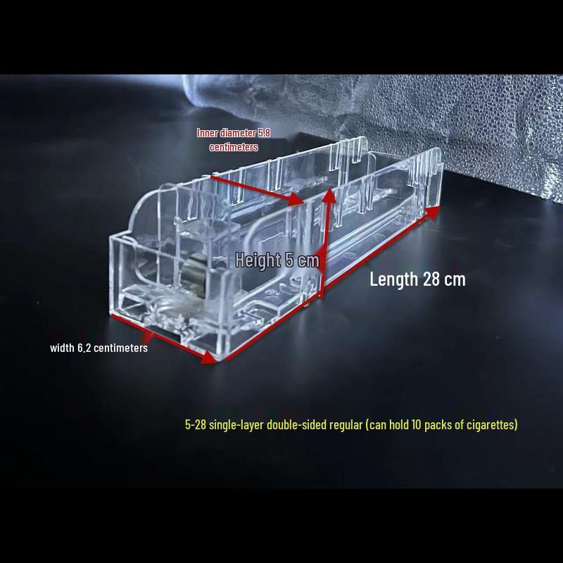 Automatic Pop-Up Cigarette Ejector Display Rack for Supermarket and Specialty Stores