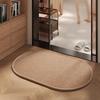 Bathroom Mat Non-Slip Bathtub Rugs Thick Memory Absorbent Linen Jute MatSoft Home Shaggy Floor Carpet For Living Rooms Hallways