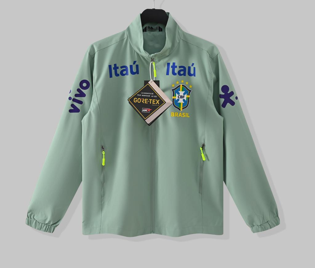Brésil Allemagne veste fine coupe-vent imperméable à capuche maillot de football Inter Milan Chelsea