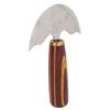 Leather Craft Round Head Knife   Leather Trimmer Trimming Correction Working Knife (S)