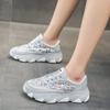 2025 Spring Summer New Women's Shoes Breathable Mesh Thick Bottom Women's Shoes Outdoor Casual Shoes Sneakers