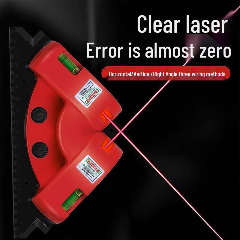 High Precision 90° Laser Level and Line Projector