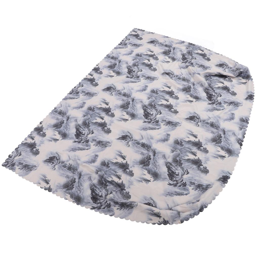 Full Piano Dust Cover Cloth 88 Keys Ink Painting Protective Keyboard Covers Dirt Prevention