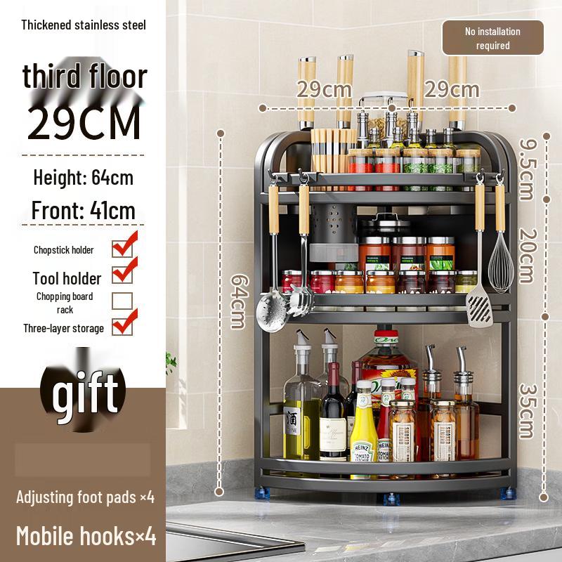 Handon Kitchen Corner Spice Rack