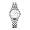 Ceas Unisex Longines FLAGSHIP Automatic Rezistent la Apă 3 ATM Geam Safir Cadran Alb Oțel Inoxidabil [LONGINES] L4.374.4.12.6 [Folosit]