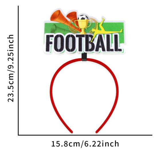 Yousheng 2026 Soccer Headband Functional Sports Hair Hoop Versatile Sports Hairband Unisex Game Day Football Fan Accessory