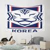 Korea Lion Emblem Design Pattern Wall Hanging Tapestry Decorative Tapestry Home Decor for Bedroom and Living Room