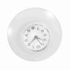 Bathroom Kitchen Mirror Suction Wall Clock Shower Waterproof Quartz Clocks Decoration White