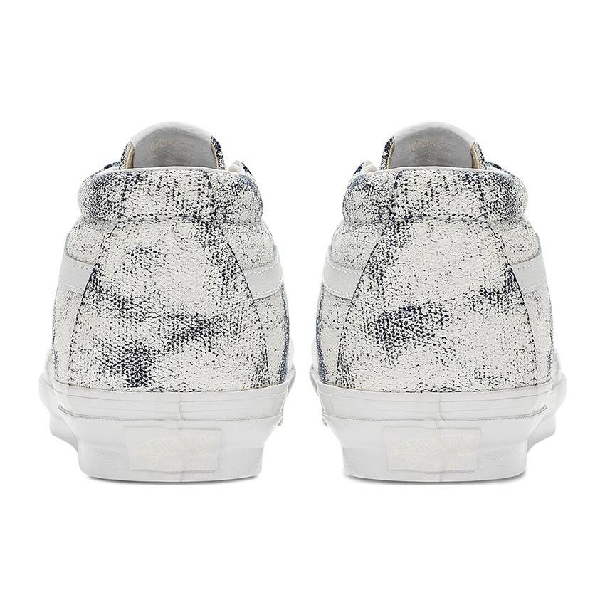 Sk8 Og Vans-Mid Lx 'Distress White Navy' VN0A4BVCWTM