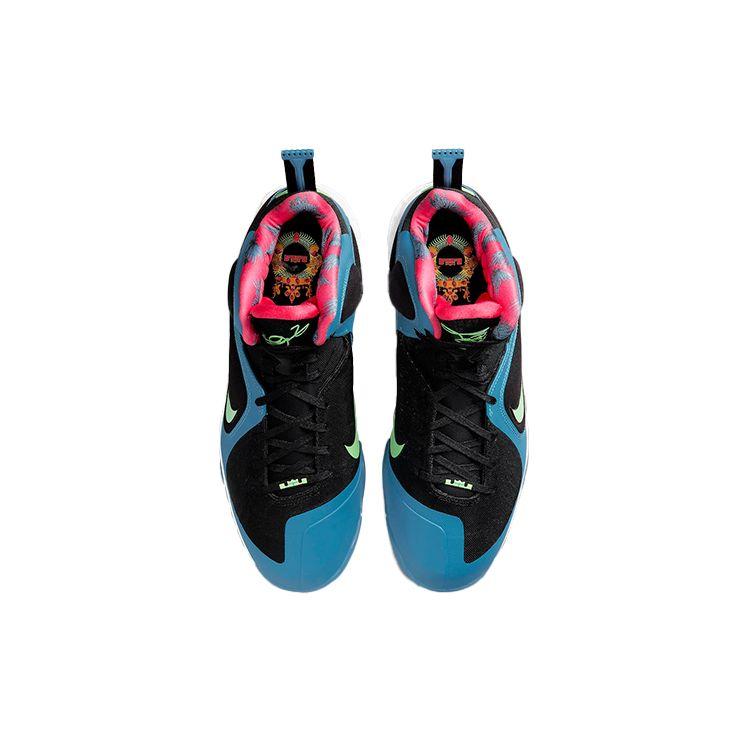 Nike LeBron 9 South Coast Men Sneakers Blue Black Lime-Glow DO5838-001