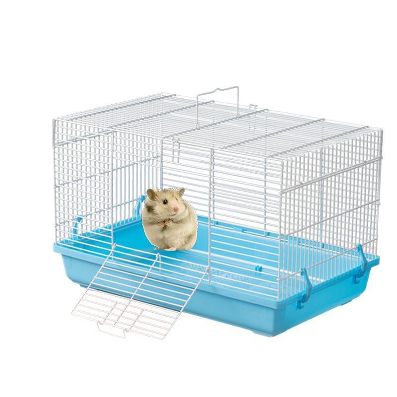 Portable Hamster Cage And Habitats, Travel Metal Mouse Cages , Hamster Habitat Rodent Gerbil Mice Rats Animal Critter Home Cage