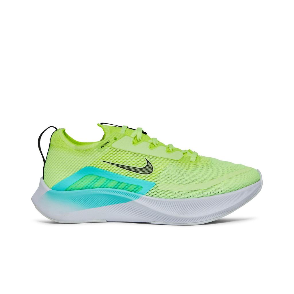 Nike Womens Zoom Fly 4 'Fast Pack' (women's sizes) Barely Volt / Dynamic Turquoise / Volt / Black Running Shoes CT2401 700
