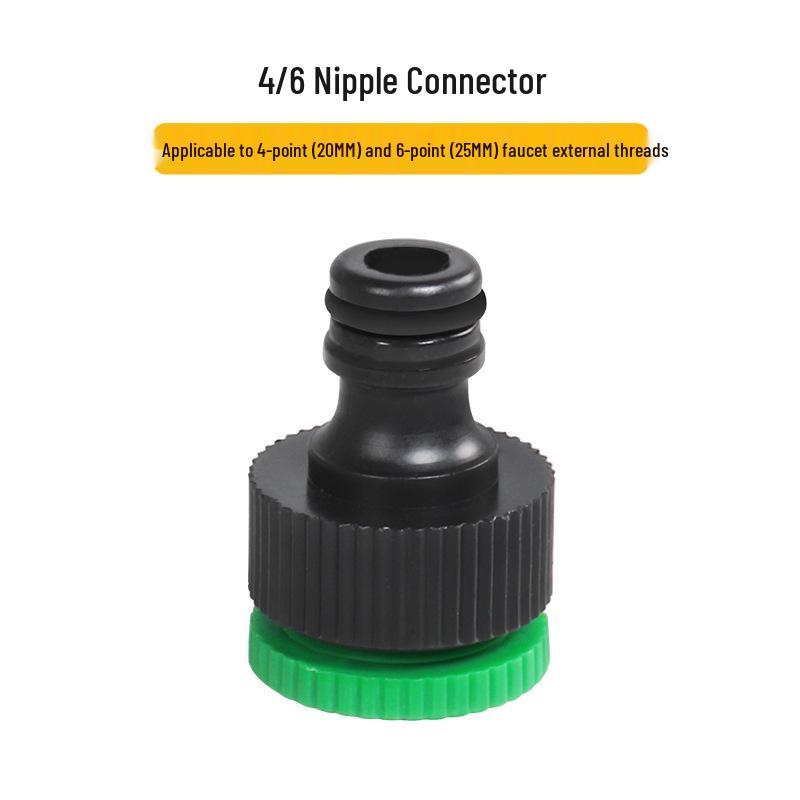 

Адаптер-ниппель быстрого соединения 6-на-4 для водяного пистолета для автомойки