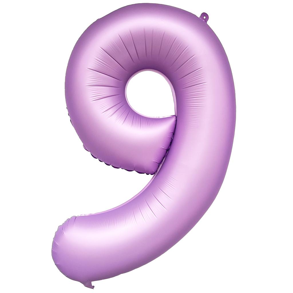 40 inch 0-9 Matte Purple Number Balloons Helium Foil Mylar Balloon Birthday Party banquet Decoration