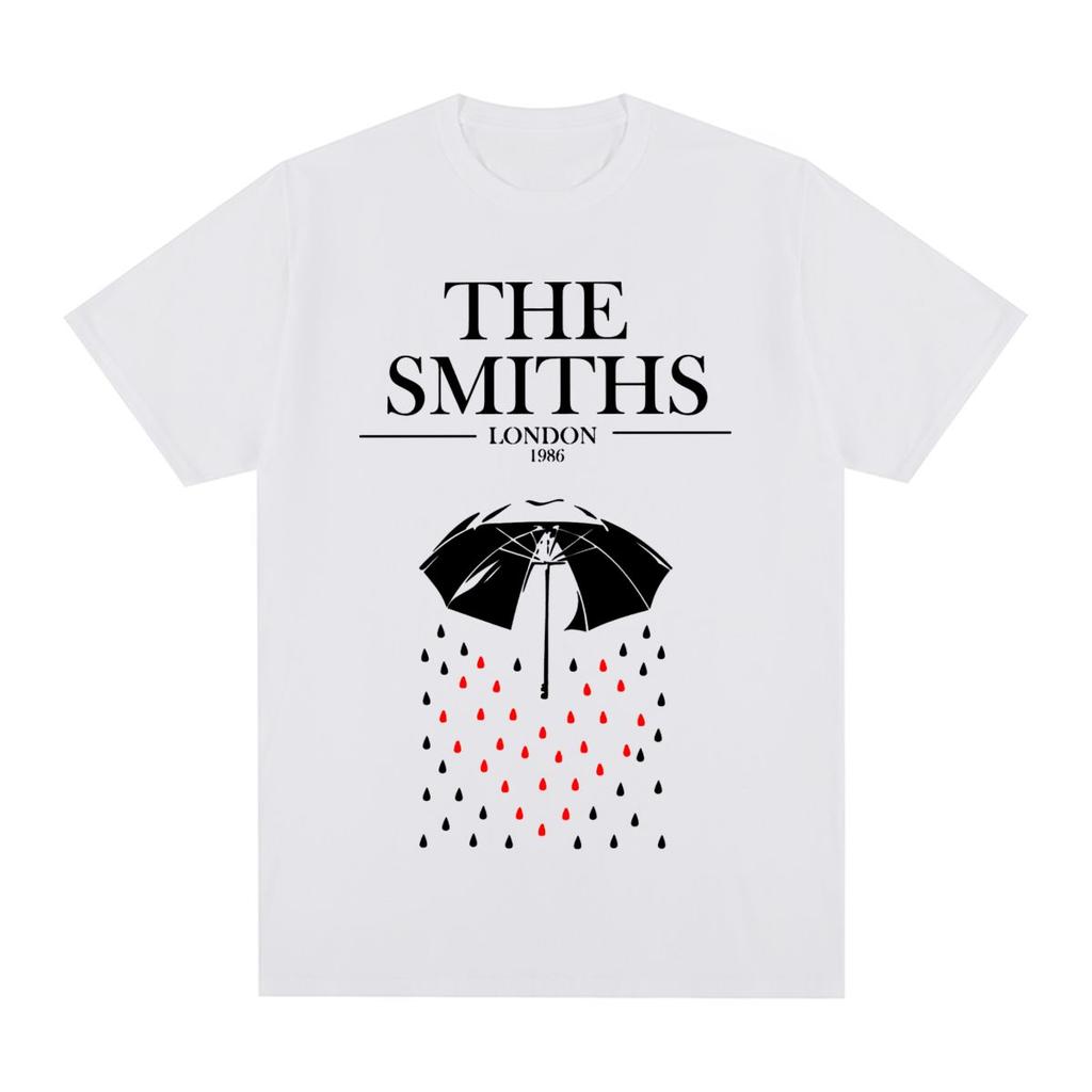 The Smiths Vintage T-shirt Rock Band Retro Cotton Men T shirt New Tee Tshirt Womens Tops