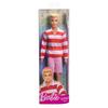 Barbie Ken Fashionista Gestreiftes Hemd Puppenhaus Rollenspiel Barbie Puppe Alter Rot HYV01 Verkleiden 3+