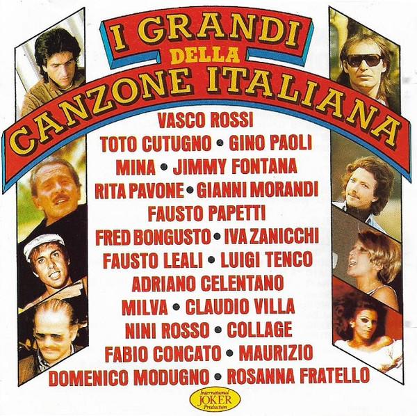 

CD VARIOUS - I Grandi Della Canzone Italiana CD44109 Joker 1987 France Pop Used