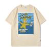 NIRVANA Simpson Swimming Vintage Cartoon Unisex Men's Tshirt Children's Adults Parent Child Cotton T Shirts Women Top Ins Y2k