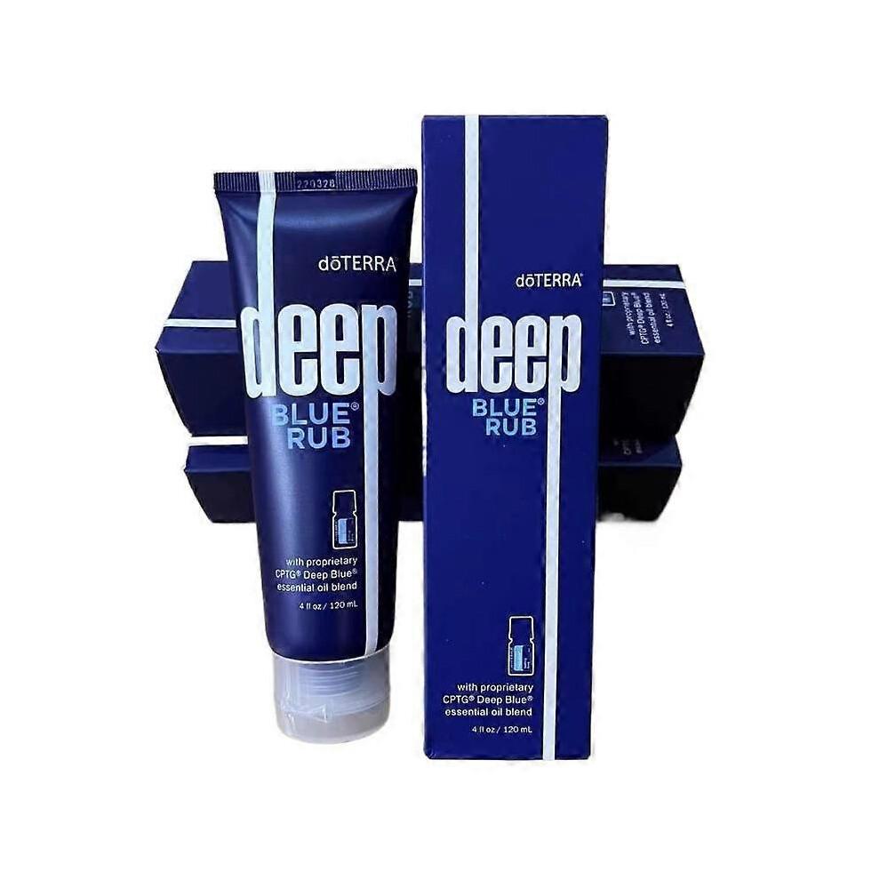 Diepblauw Kalmerende Crème 120g, Verlichting van Spier- en Gewrichtspijn, Hydraterende Lichaamsbalsem