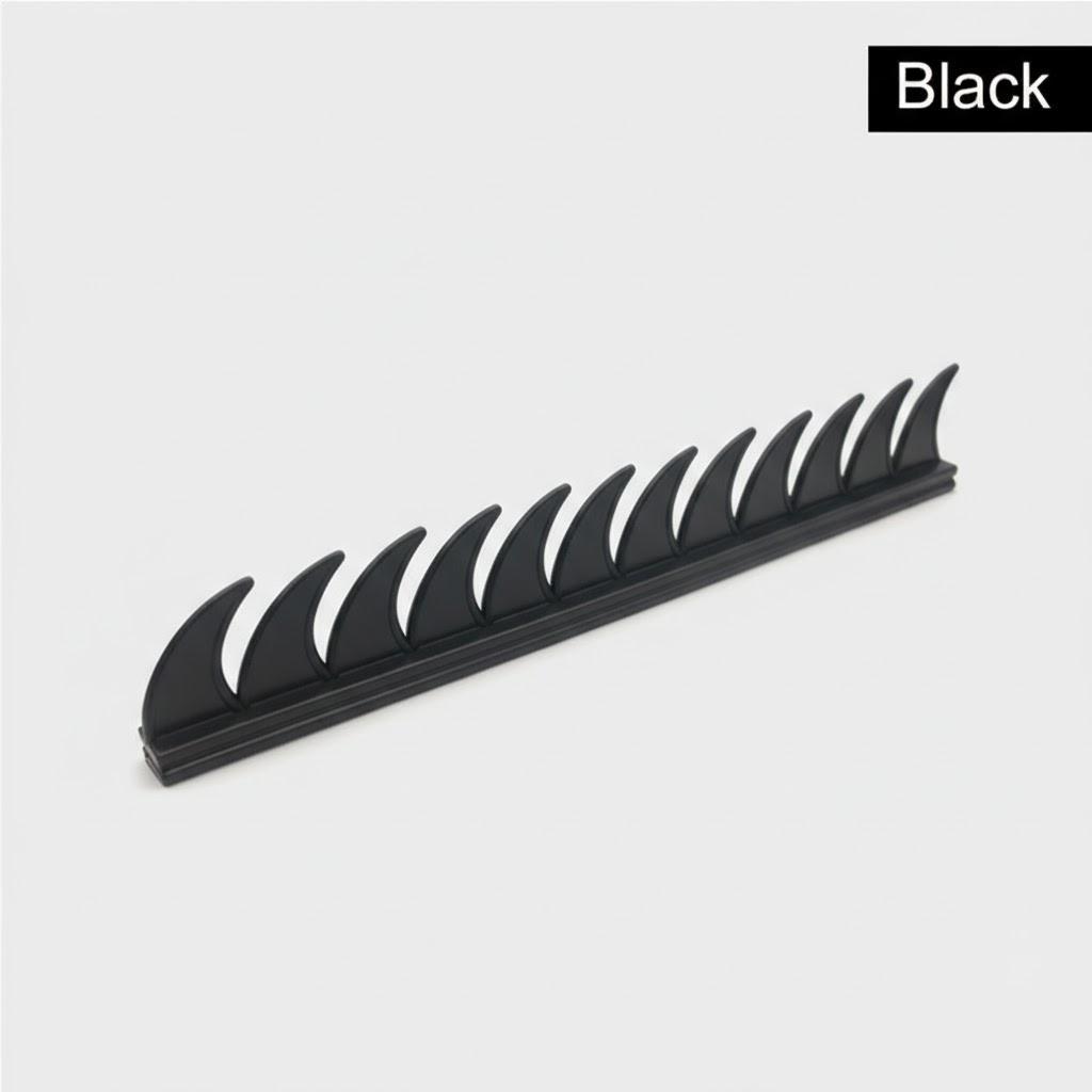 Motorcycle Helmet Decoration Sticker Rubber Saw Blade Accessories for Customizing Helmets Not Included