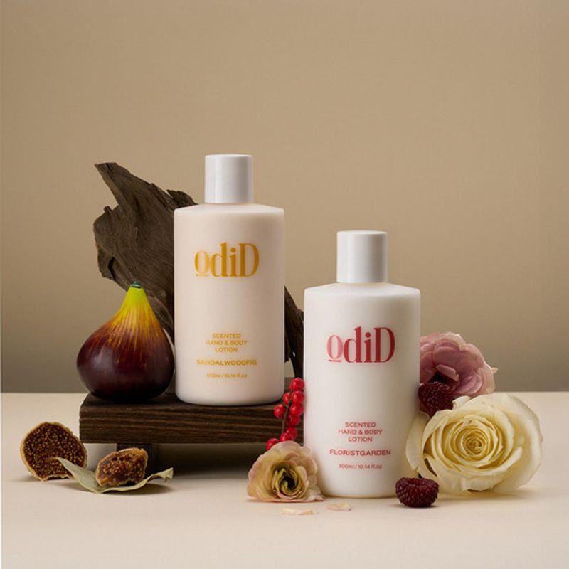 Odid Scented Hand & Body Lotion 300ml (2 types/choose 1) Florist Garden Fragrance