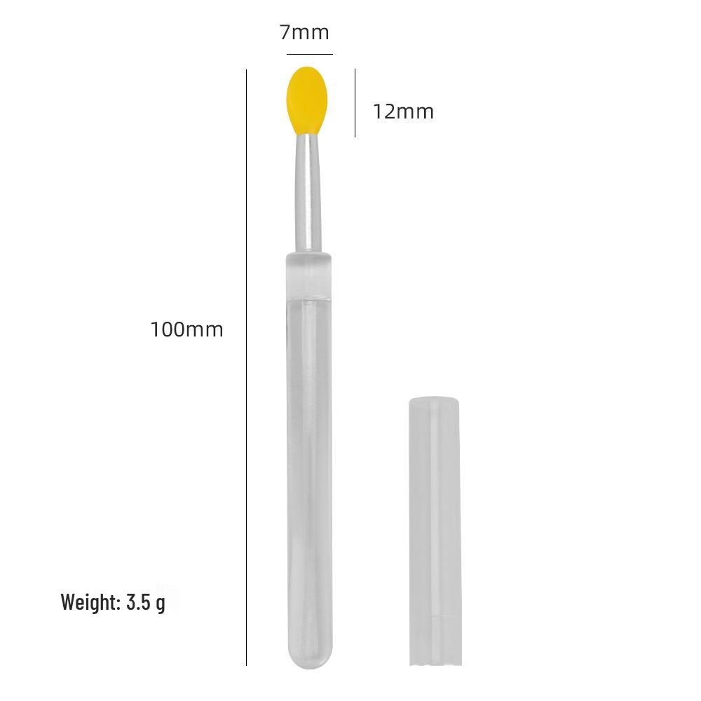 Silicone Lip Brush & Makeup Tool: Lipstick, Lip Balm, Eyeshadow, Concealer & Lip Gloss Applicator