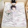 1PC Kurumi Print Flannel Blanket, High quality All Seasons, Home Decor, Warmth and Comfort, Perfect for Christmas Gifts