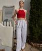 Ondeumismieo Deli Long Pants - Coconut White