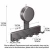 Punch-Free Suction Cup Hook Strong Load Bearing Storage Rack Light Luxury Wall Hook  Cabinet