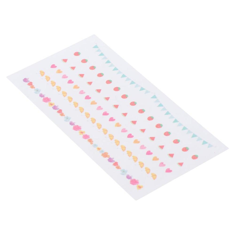 Washi Paper Cute Stickers Multicolored Aesthetic Stickers Decorative Stickers Stickers  for DIY