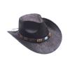 Western Cowboy Hat Men's and Women's European, American and British Retro Old Street Party Jazz Hat