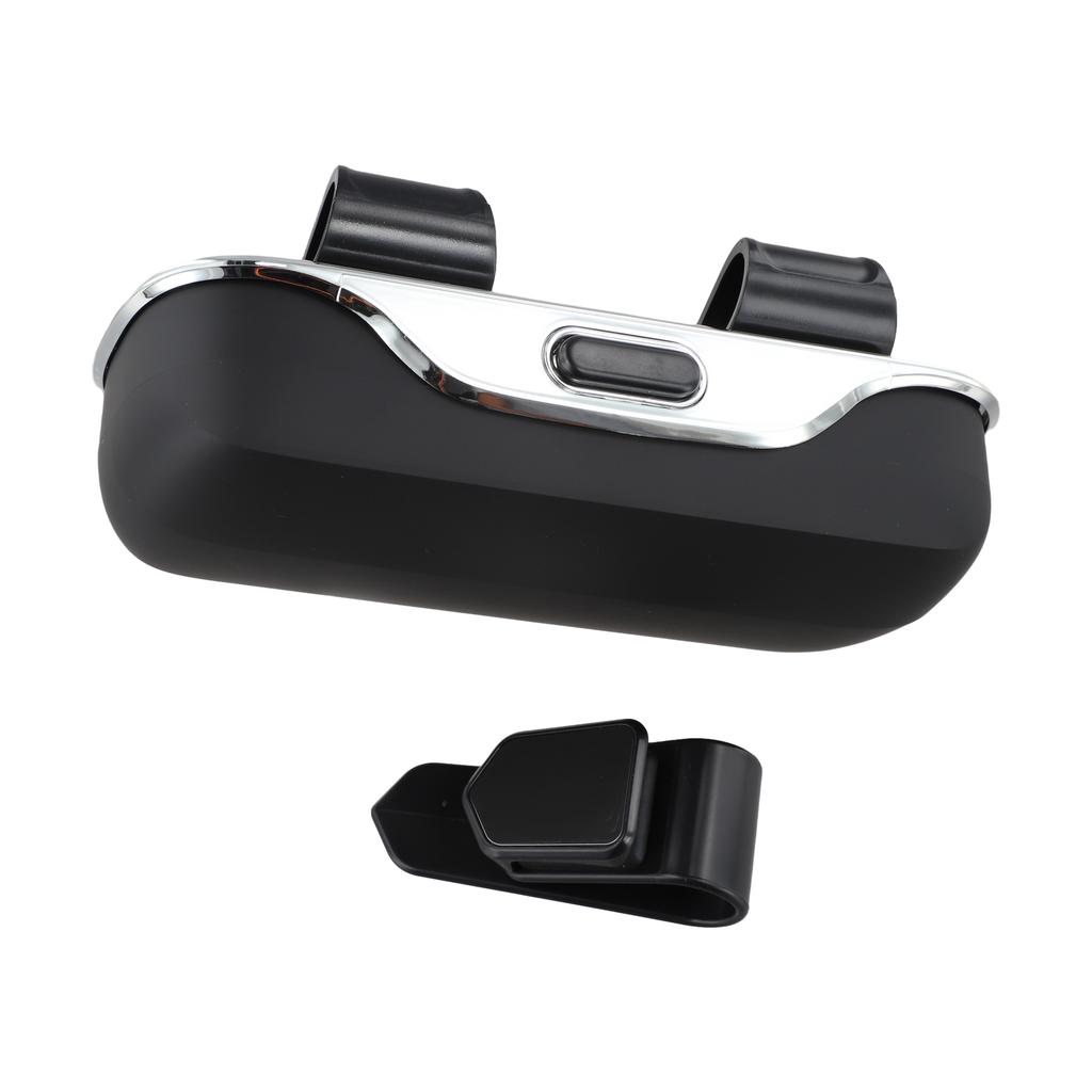 1PC Car Glasses Case Portable Sunglasses Holder Sun Visor Car Interior Decoration Anti-Scratch Eyeglasses Protection Box