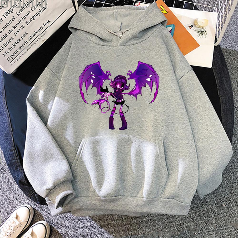 Murder Drones Uzi Mikiny Hororové Anime Potisk Streetwear Hip Hop Móda Dívčí Pulovry Harajuku Estetické Oblečení Unisex Mikina