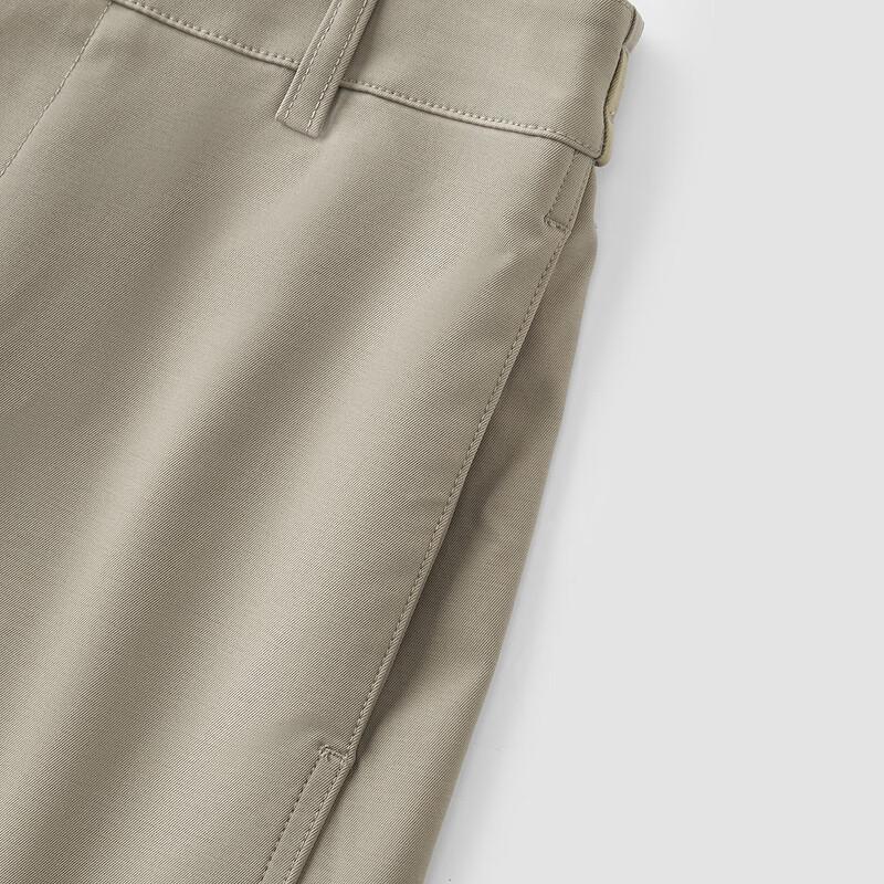 Semir Women's 2025 Fall Loose Cargo Pants with Half Elastic Waist