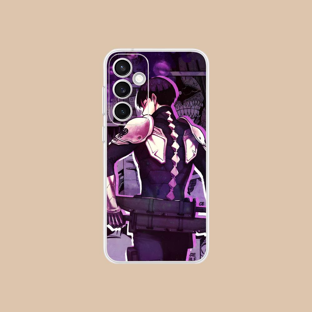 Kaiju No.8 Hoshina Soshiro Phone Case for Samsung Galaxy S25 S24 S23 S22 S21Plus FE Ultra Clear Colorful Cover Cover Pretty